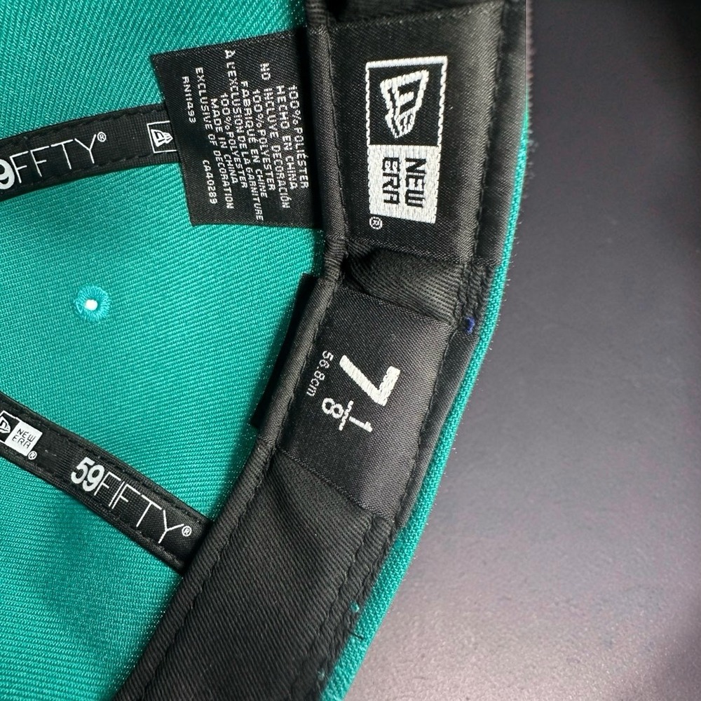 New Era 59Fifty Hat Club Exclusive Anaheim Mighty Ducks Wild Wing Mascot 7 1/8 - Picture 12 of 12